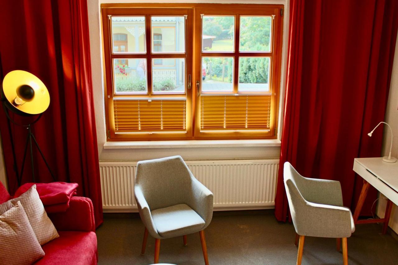Pension Kurhausblick Bad Suderode Exterior photo